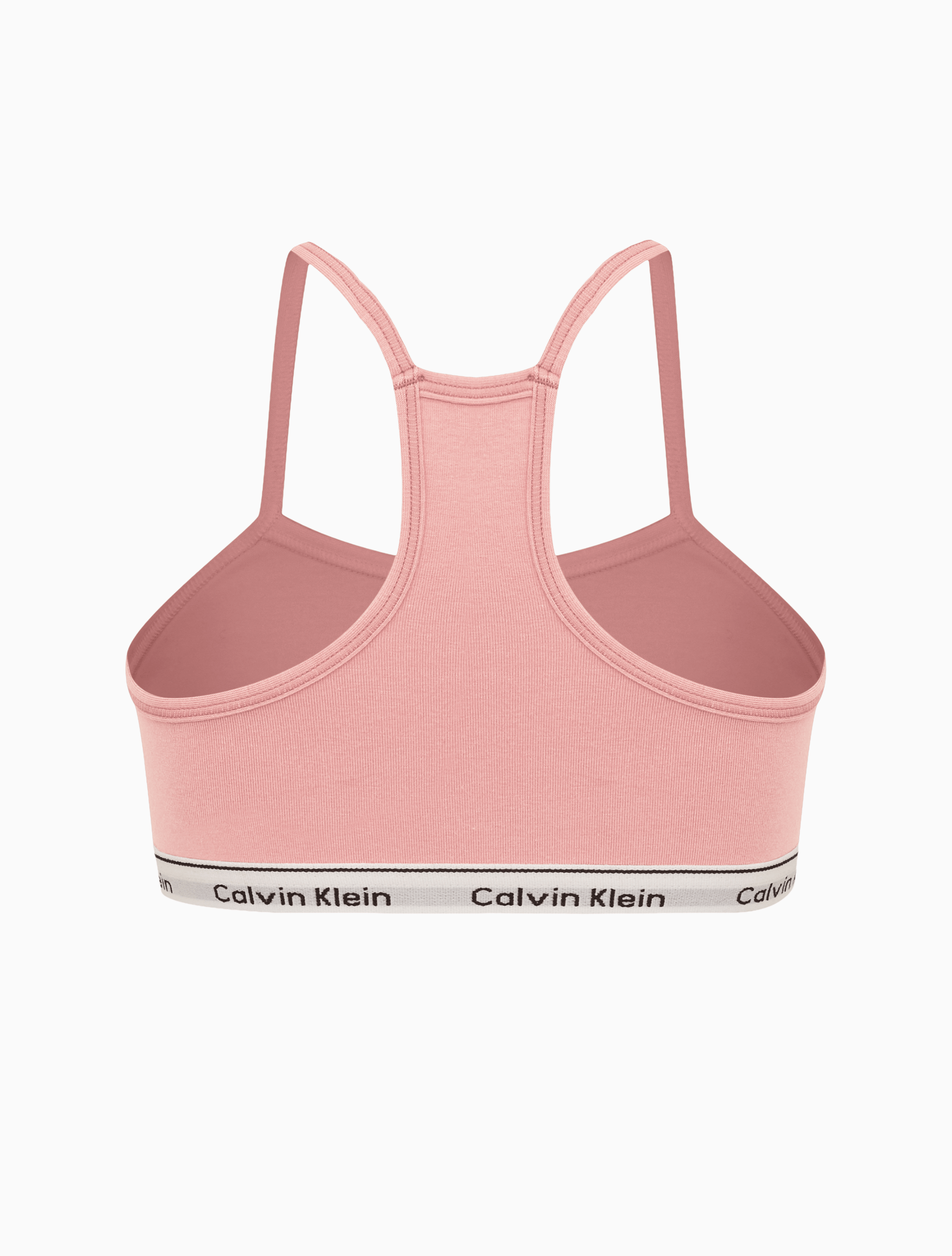 Top Menina Nadador Cotton Carrossel Calvin Klein Underwear - Rosa Pó