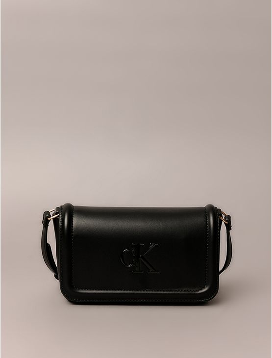 Bolsa Calvin Klein Jeans Feminino Transversal Reissue - Preto Bolsa Calvin Klein Jeans Feminino Transversal Reissue Preto u