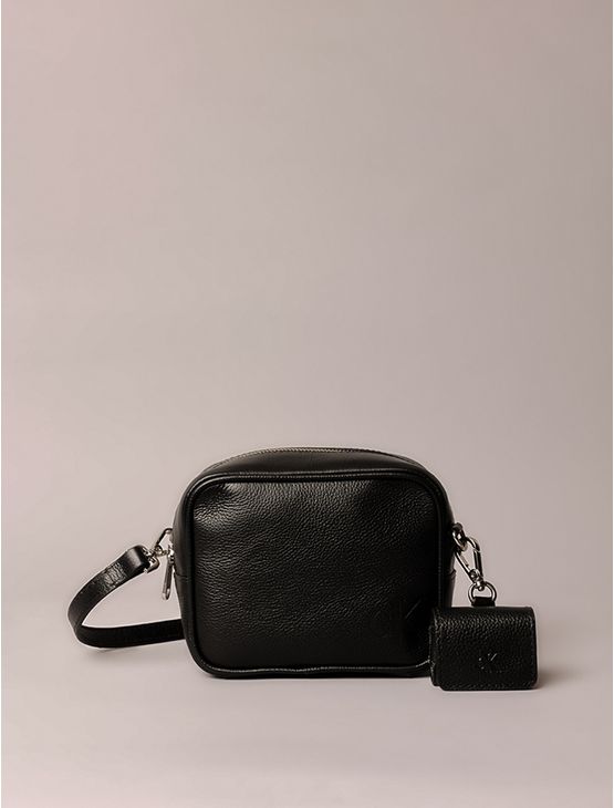 Bolsa Câmera Bag Calvin Klein Jeans Chaveiro - Preto Bolsa Câmera Bag Calvin Klein Jeans Chaveiro Preto u