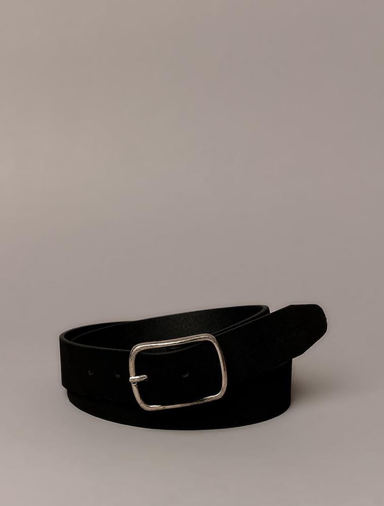 Cinto Calvin Klein Jeans Camurça - Preto