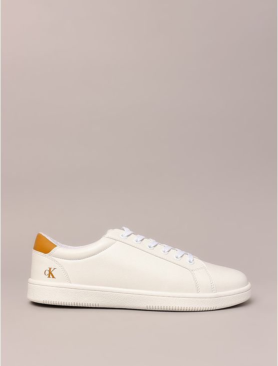 Tênis Calvin Klein Jeans Slim New Basic - Branco Tênis Calvin Klein Jeans Slim New Basic Branco 38
