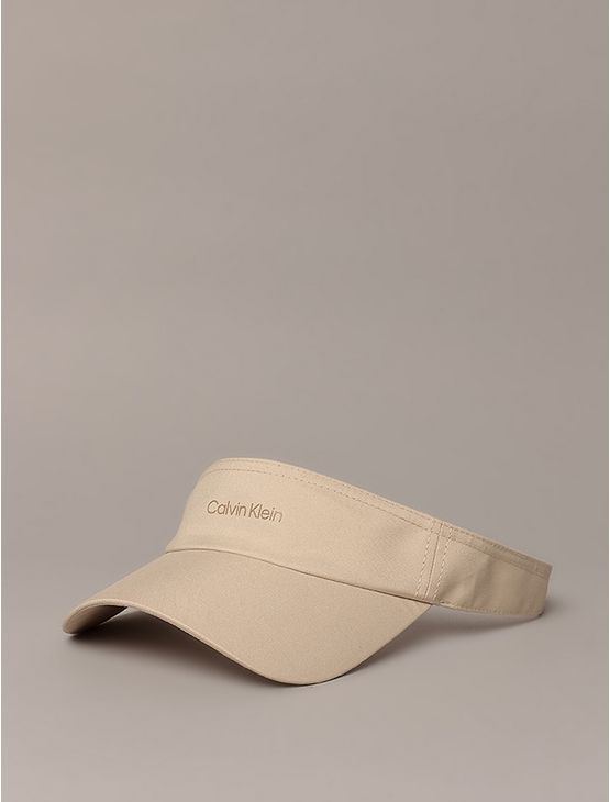 Viseira Swim Calvin Klein - Caqui Claro Viseira Swim Calvin Klein Caqui Claro u