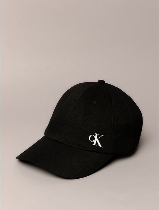 Boné Calvin Klein Jeans 6 Gomos Ck - Preto Boné Calvin Klein Jeans 6 Gomos Ck Preto u