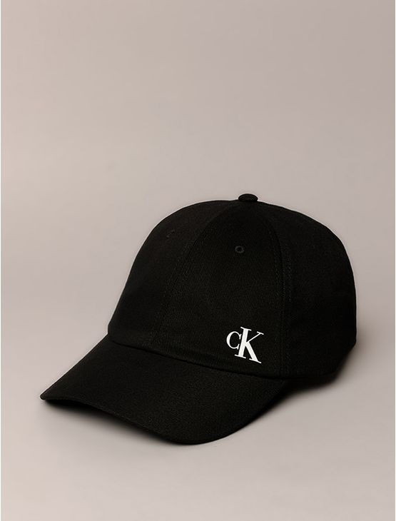 Boné Calvin Klein Jeans 6 Gomos Ck - Preto Boné Calvin Klein Jeans 6 Gomos Ck Preto u