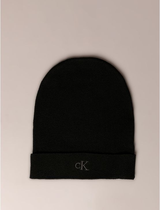 Gorro Calvin Klein Jeans Masculino Bordado - Preto Gorro Calvin Klein Jeans Masculino Bordado Preto u