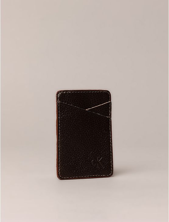 Porta Cartão Calvin Klein Jeans Case Card - Cafe Porta Cartão Calvin Klein Jeans Case Card Cafe u