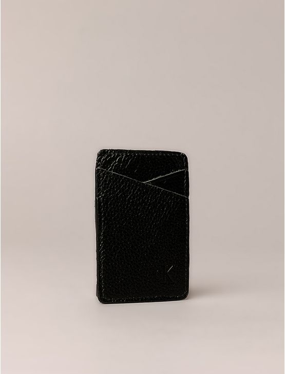 Porta Cartão Calvin Klein Jeans Case Card - Preto Porta Cartão Calvin Klein Jeans Case Card Preto u