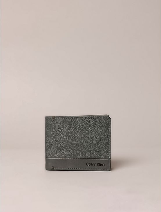 Carteira Calvin Klein - Chumbo Carteira Calvin Klein Chumbo u