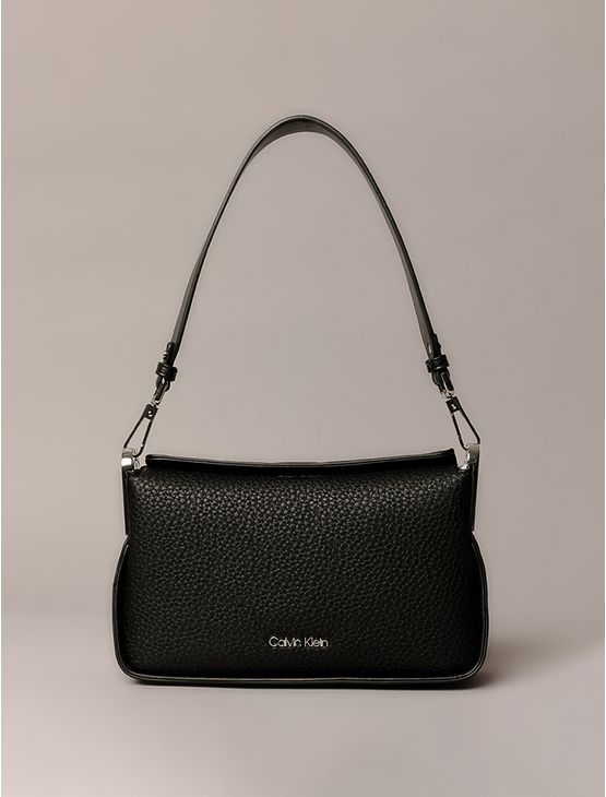 Bolsa Feminina Monograma Calvin Klein - Preto Bolsa Feminina Monograma Calvin Klein Preto u