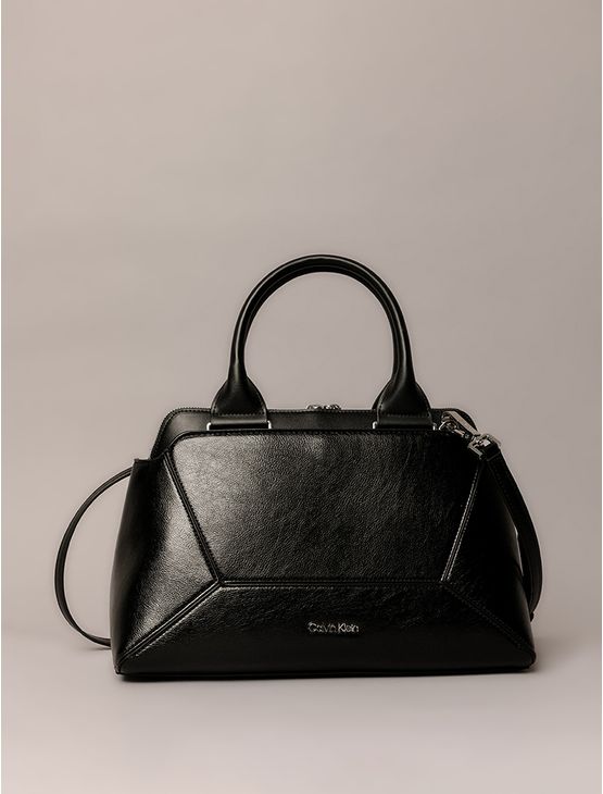 Bolsa Calvin Klein Feminina Camera Bag Com Brilho - Preto Bolsa Calvin Klein Feminina Camera Bag Com Brilho Preto u