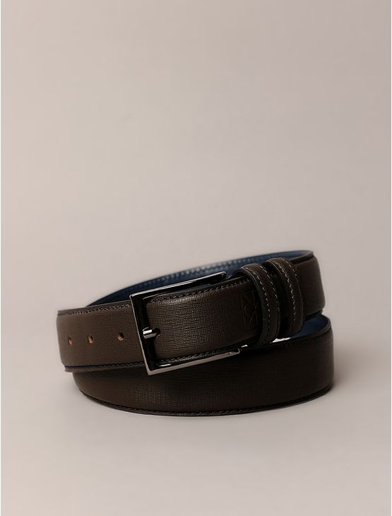 Cinto Calvin Klein Textura - Cafe Cinto Calvin Klein Textura Cafe 85