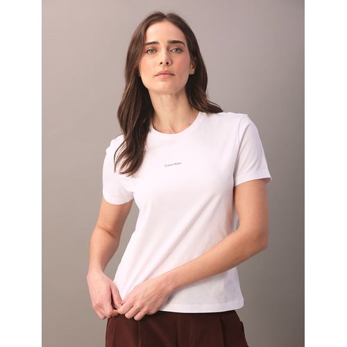 Camiseta Feminina Gola Careca - Branco 2