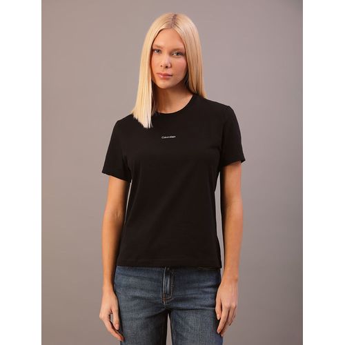 Camiseta Feminina Gola Careca - Preto