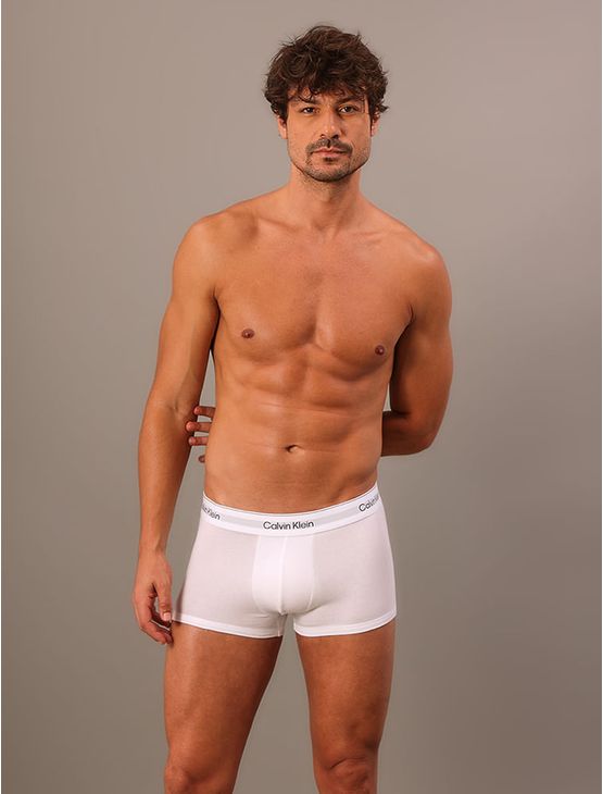 Kit 3 Low Rise Trunk Icon Cotton Stretch