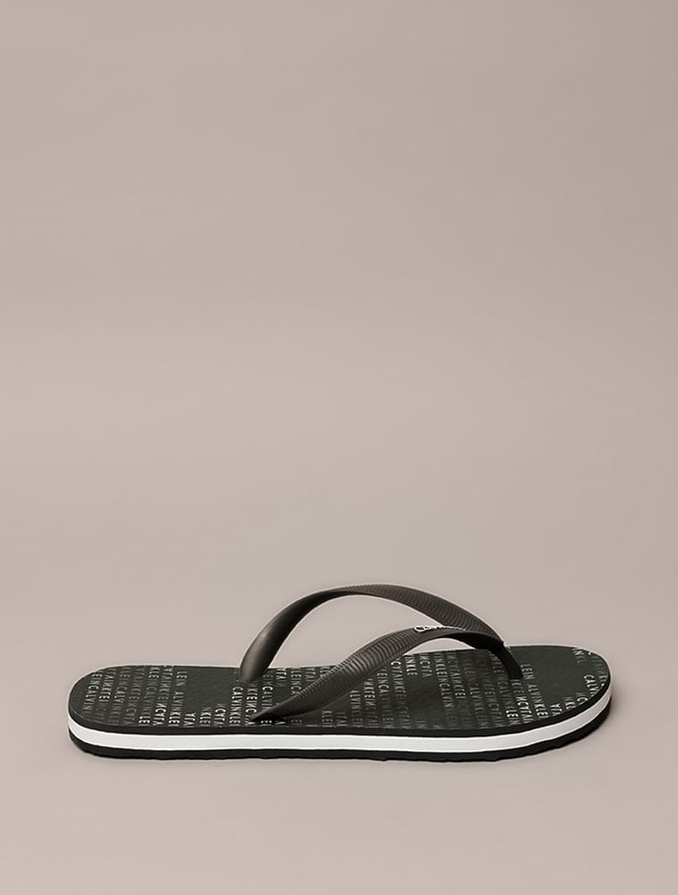 Chinelo Swim Full Logo - Chumbo