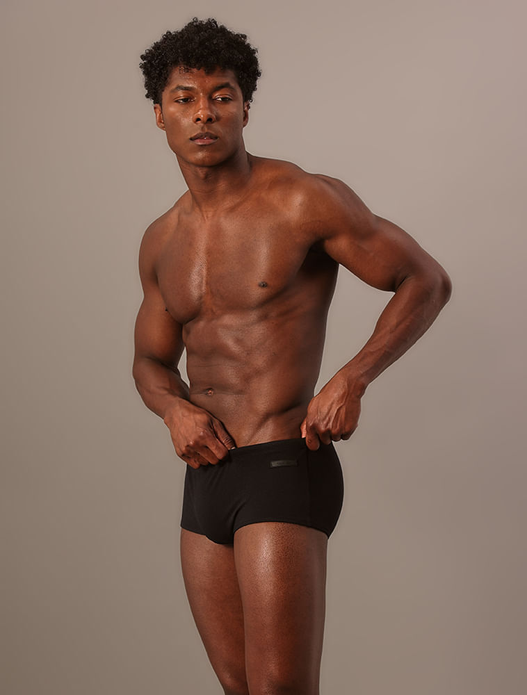 Sunga Trunk Masculino Texture - Preto