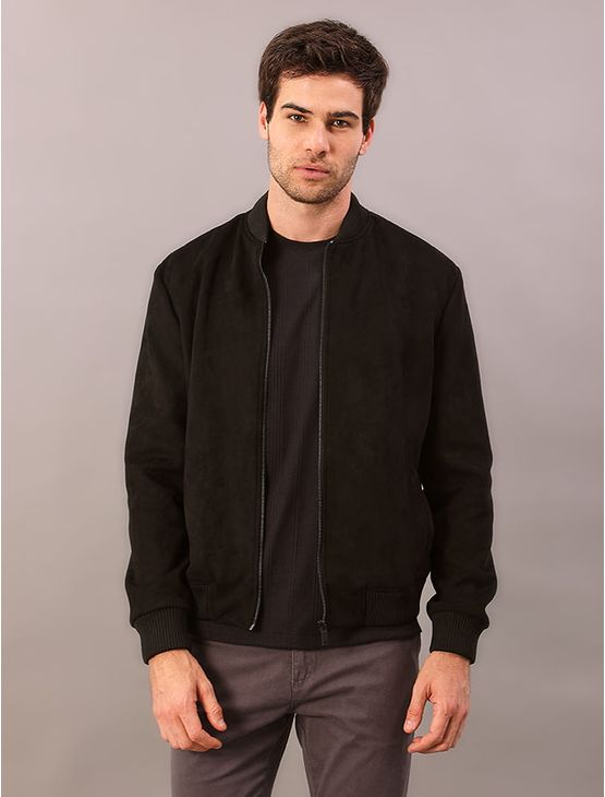 Jaqueta Masculino Cks Suedde - Preto Jaqueta Masculino Cks Suedde Preto Gg