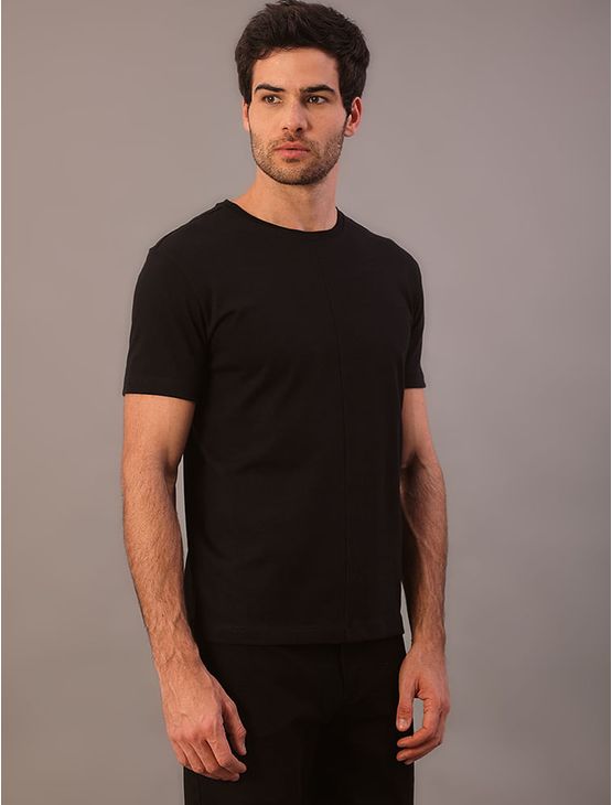 Camiseta Manga Curta Calvin Klein Jeans Masculino Recortes