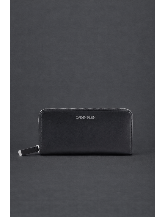 Carteira Feminina Zíper Calvin Klein – Preto Carteira Feminina Zíper Calvin Klein Preto u