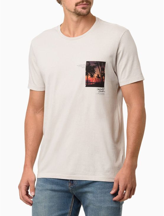 Camiseta Masculina Unlimited Adventure - Areia Camiseta Masculina Unlimited Adventure Areia p