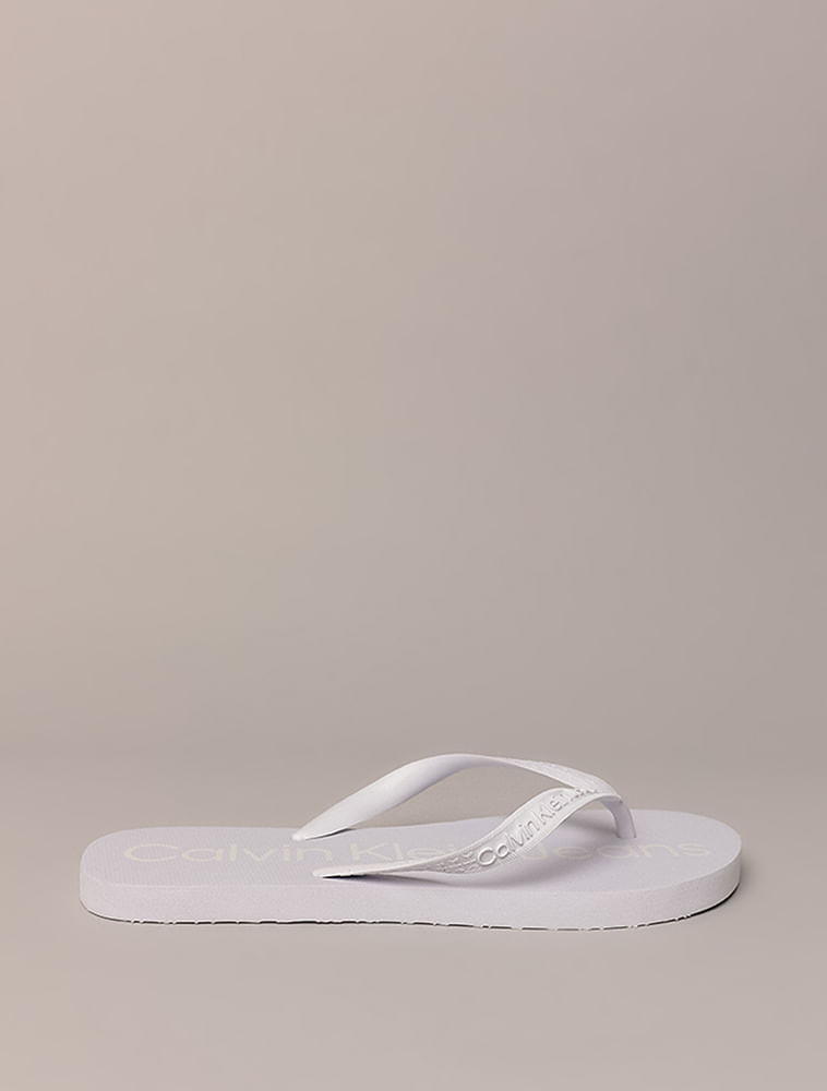 Chinelo Masculino Basic Calvin Klein Jeans - Branco 2