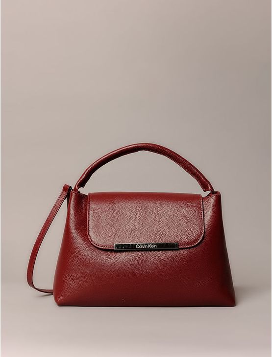 Bolsa Grande Calvin Klein Feminina Placa Calvin Klein - Bordo Bolsa Grande Calvin Klein Feminina Placa Calvin Klein Bordo u