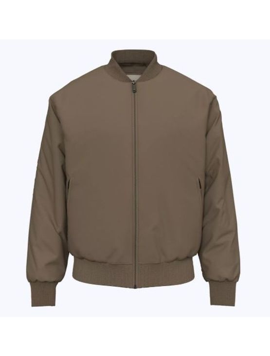 Jaqueta Calvin Klein Bomber Slim - Caqui Medio Jaqueta Calvin Klein Bomber Slim Caqui Medio g