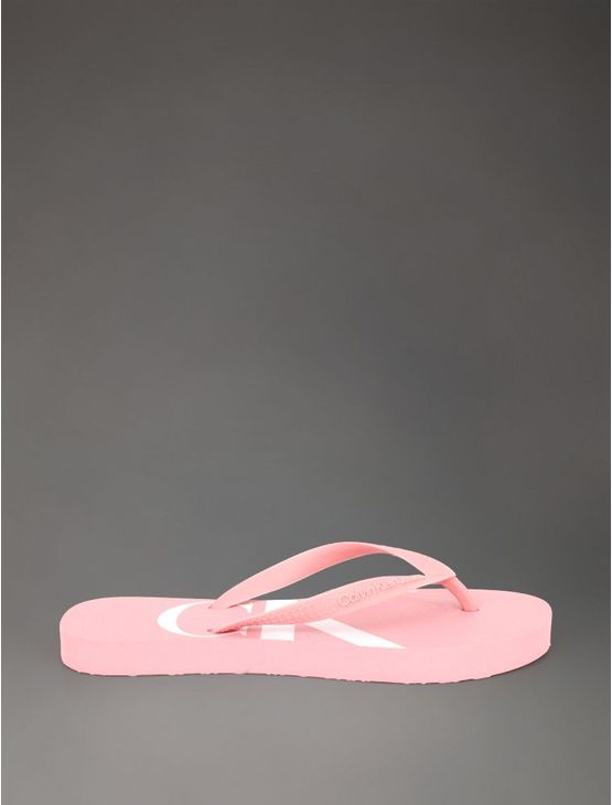 Chinelo Calvin Klein Jeans Menina Logo Corrido Ck - Rosa Claro Chinelo Calvin Klein Jeans Menina Logo Corrido Ck Rosa Claro 27/28