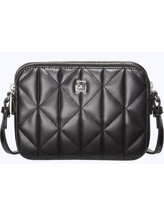 Bolsa Calvin Klein Feminina Camera Bag Acolchoada - Preto Bolsa Calvin Klein Feminina Camera Bag Acolchoada Preto u