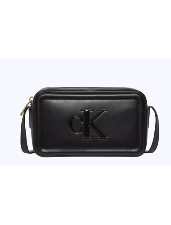 Bolsa Ckj Camera Bag Bold - Preto Bolsa Ckj Camera Bag Bold Preto u