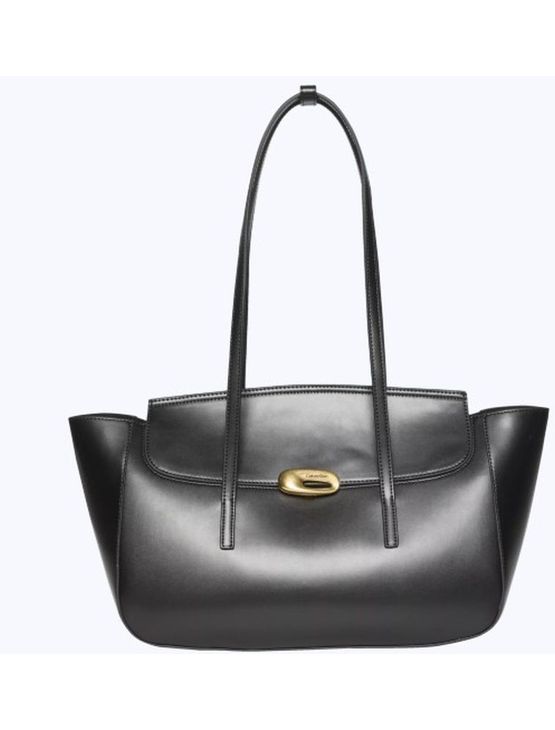 Bolsa Ck Detalhe Dourado - Preto Bolsa Ck Detalhe Dourado Preto u
