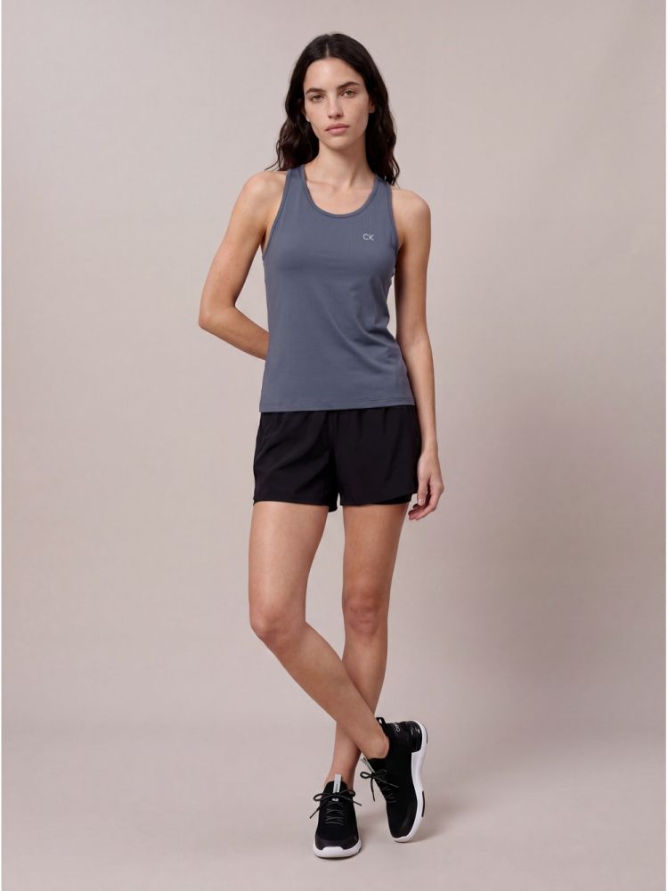Regata Feminina Texturizada Calvin Klein Sport - Indigo