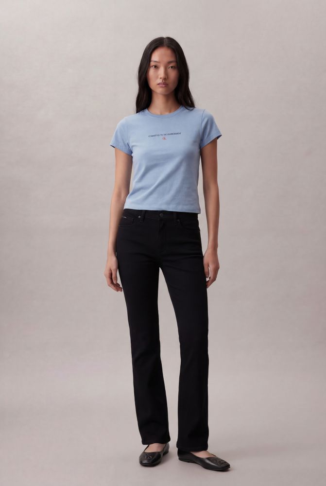 Calça Color Bootcut 5 Pockets - Preto - Calça Color Bootcut 5 Pockets Preto 40
