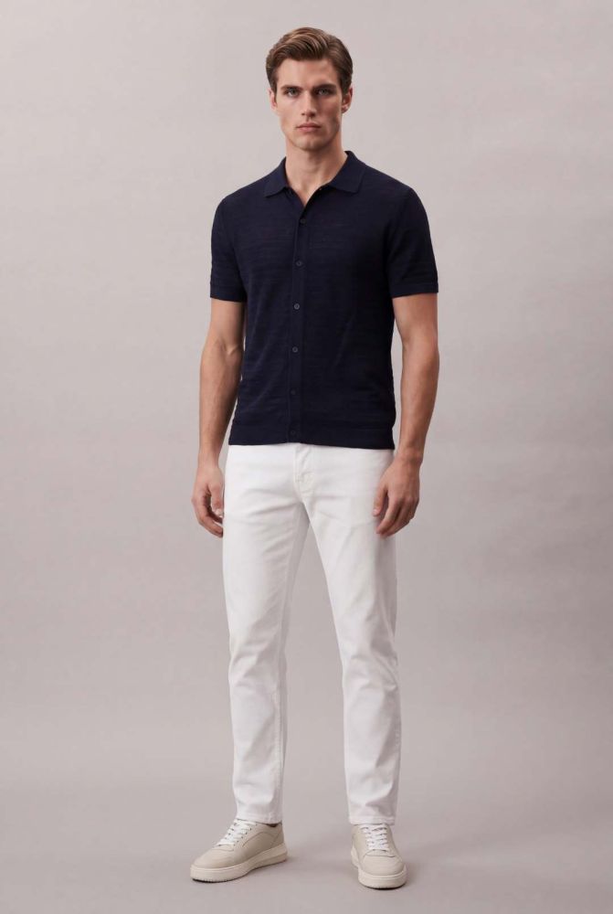 Calça Color Slim 5 Pockets - Branco - Calça Color Slim 5 Pockets Branco 36