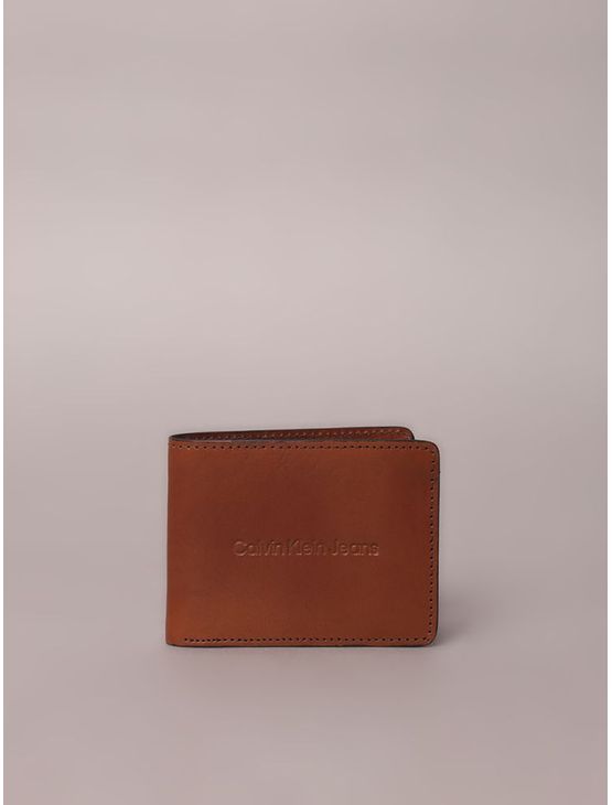 Carteira Calvin Klein Jeans Basic - Havana Carteira Calvin Klein Jeans Basic Havana u