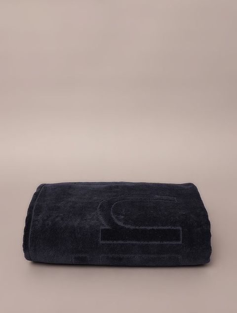 Toalha Swim Calvin Klein Unicolor - Marinho — Calvin Klein