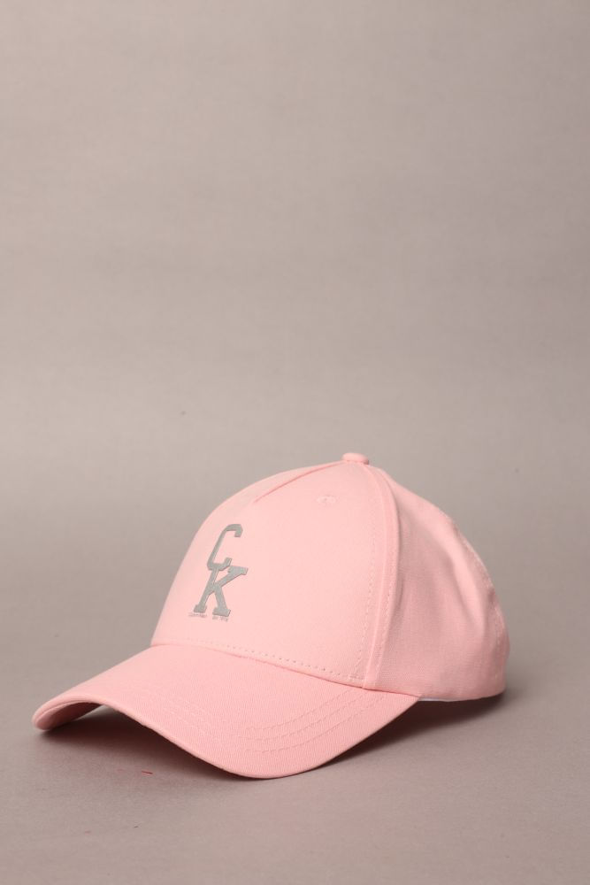 Boné Calvin Klein Jeans 5 Gomos Logo Calvin Klein College - Rosa Claro - Boné Calvin Klein Jeans 5 Gomos Logo Calvin Klein College Rosa Claro g