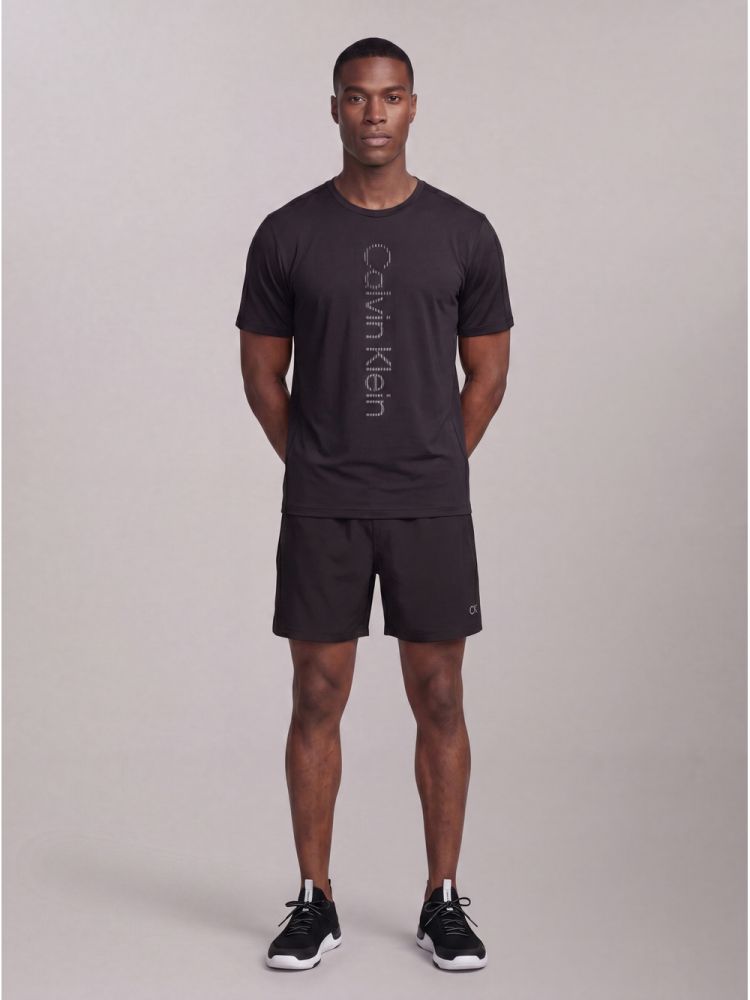 Camiseta Treino Manga Curta Grafic Sport - Preto