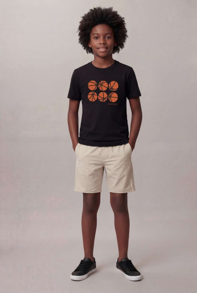 Camiseta Mc Ckj Boy Basquete - Preto