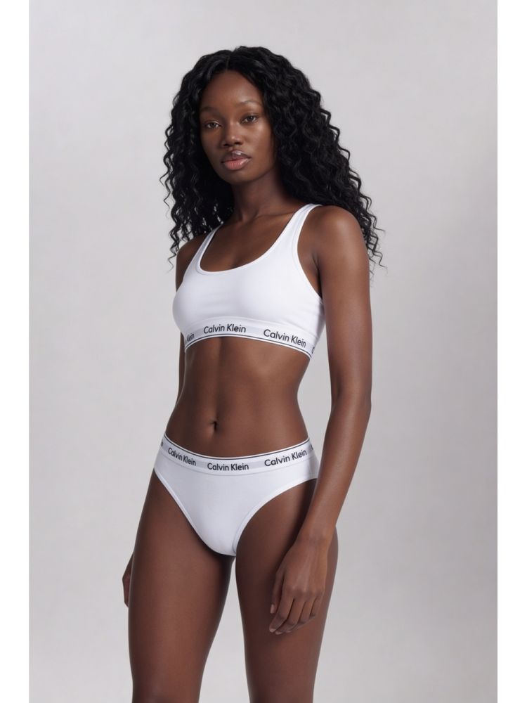 Top Nadador Bojo Removível Modern Cotton - Branco - Top Nadador Bojo Removível Modern Cotton Branco p