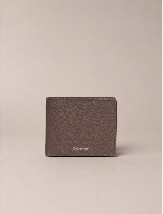 Carteira Calvin Klein Fold Couro – Marrom