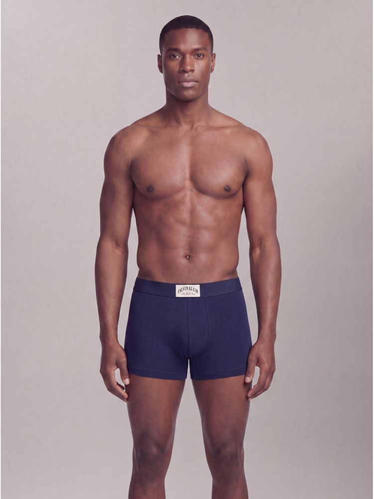 Cueca Low Rise Trunk Heritage Athletic - Marinho