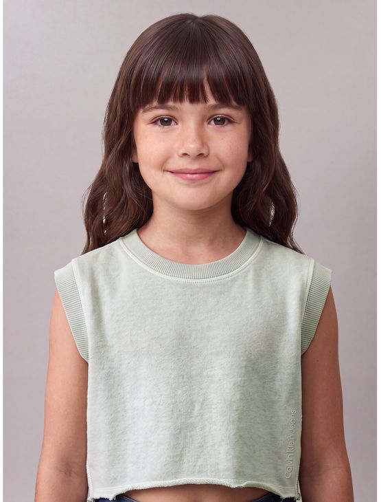 Blusa Menina Pigmento - Verde — foto 4