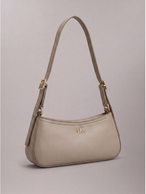 Bolsa Calvin Klein Jeans Feminina Shoulder Bag Logo Reissue - Havana — Calvin Klein