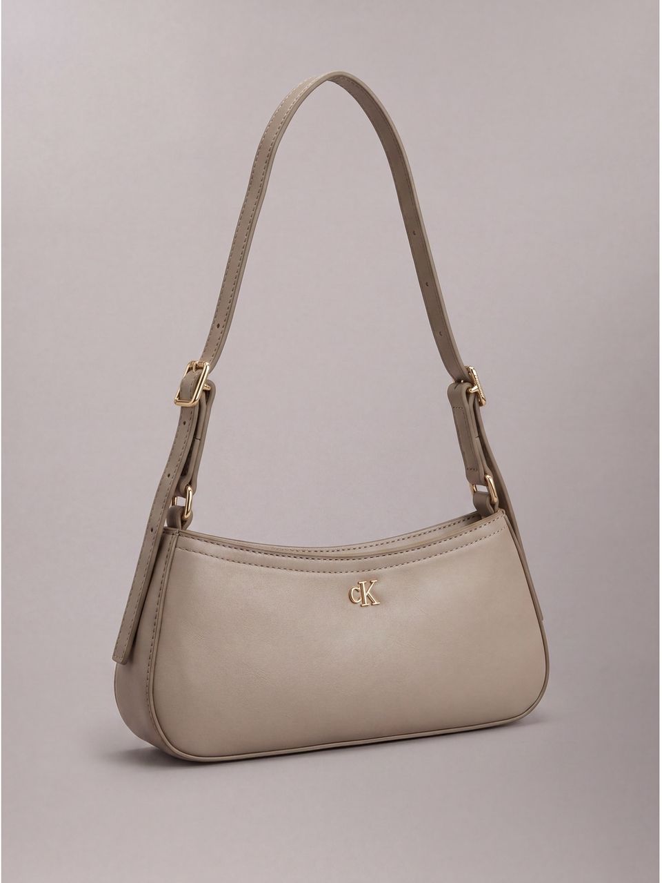 Bolsa Calvin Klein Jeans Feminina Shoulder Bag Logo Reissue - Havana