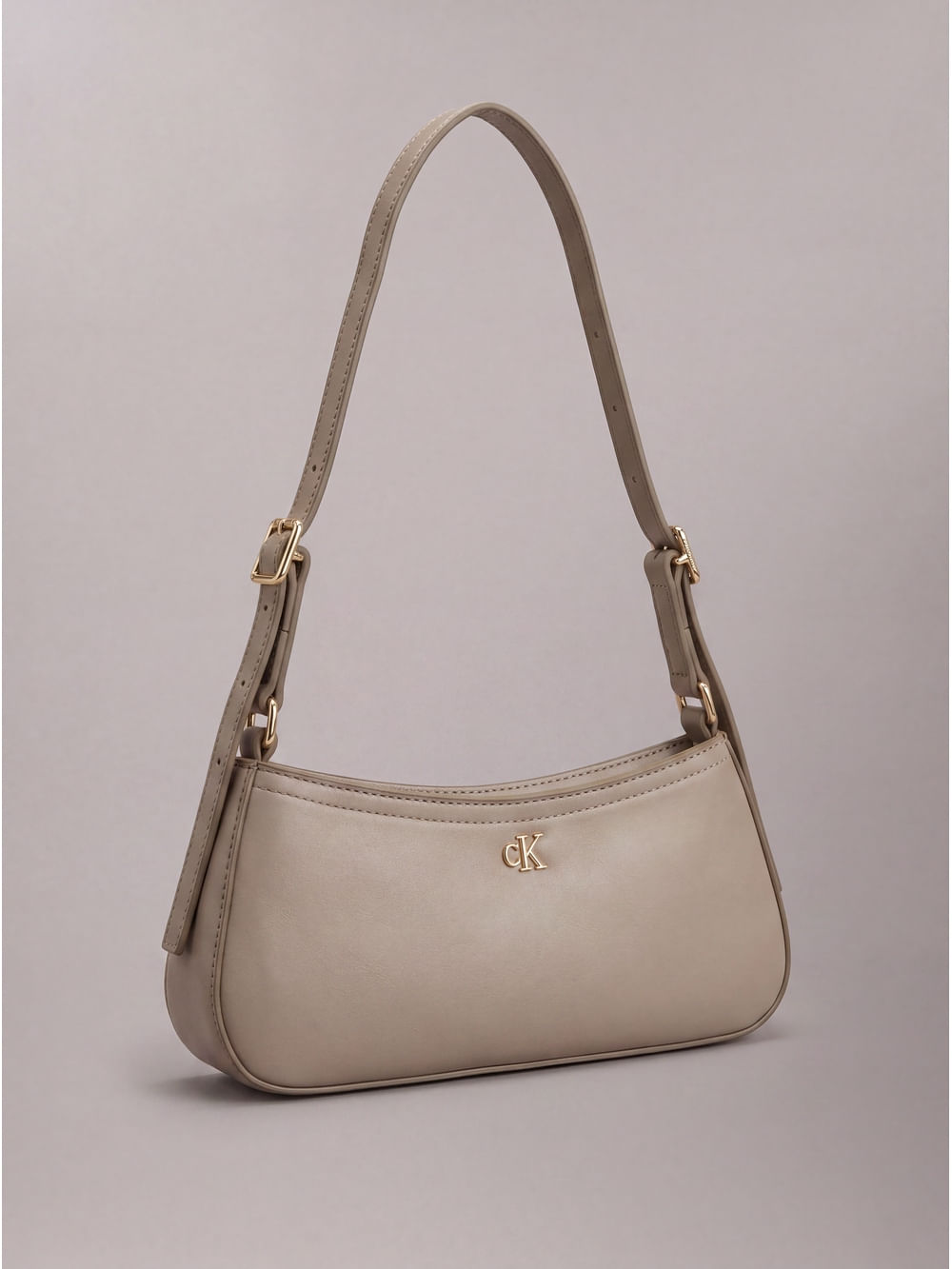 Bolsa Calvin Klein Jeans Feminina Shoulder Bag Logo Reissue - Havana — Calvin Klein