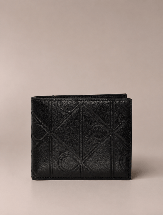 Carteira Calvin Klein Estampa Total Emboss – Preto