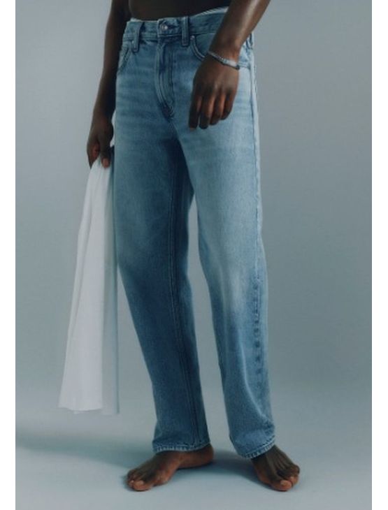 Calça Jeans Calvin Klein Jeans 90s Straight – Azul Claro