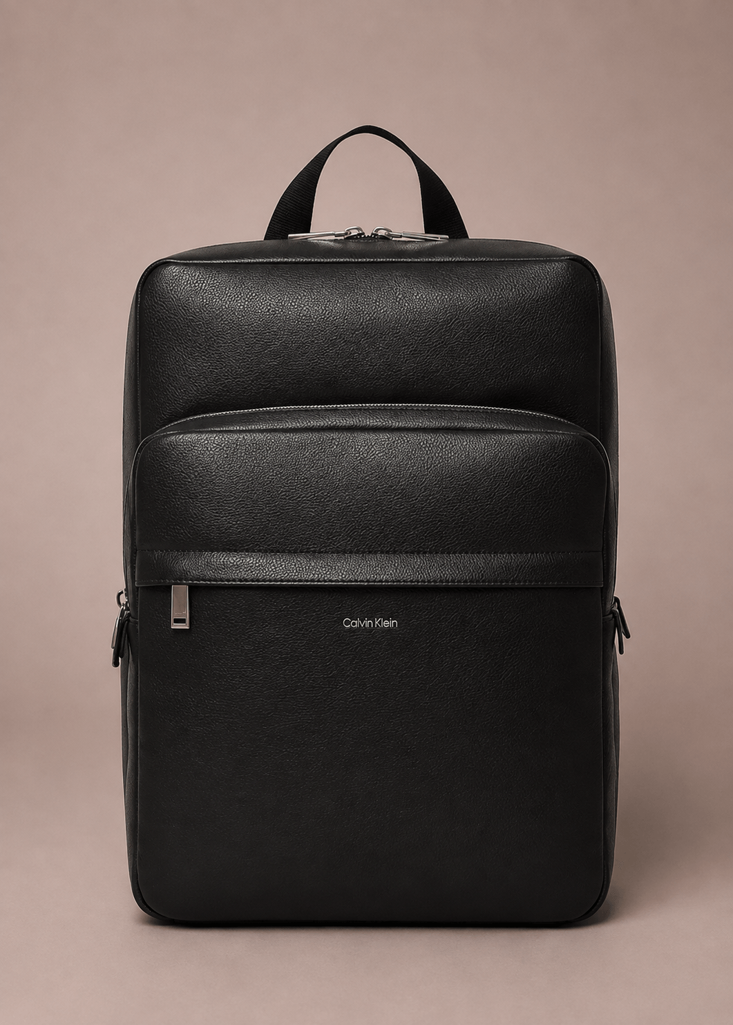 Mochila Ck Quadrada Slim - Preto