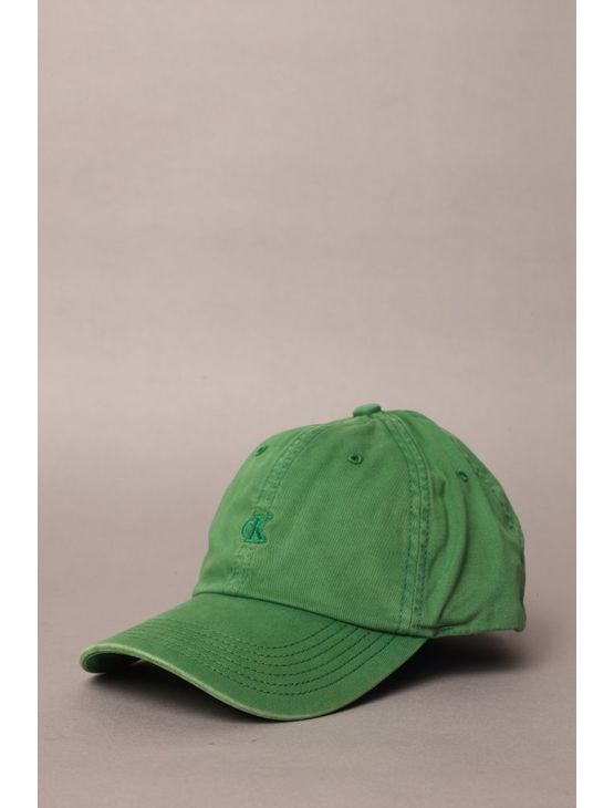 Boné Calvin Klein Jeans 6 Gomos Tinturado - Verde Boné Calvin Klein Jeans 6 Gomos Tinturado Verde u